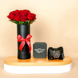 Police Driver Watch | Red Love Vase