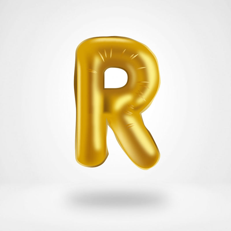 Letter R Balloon
