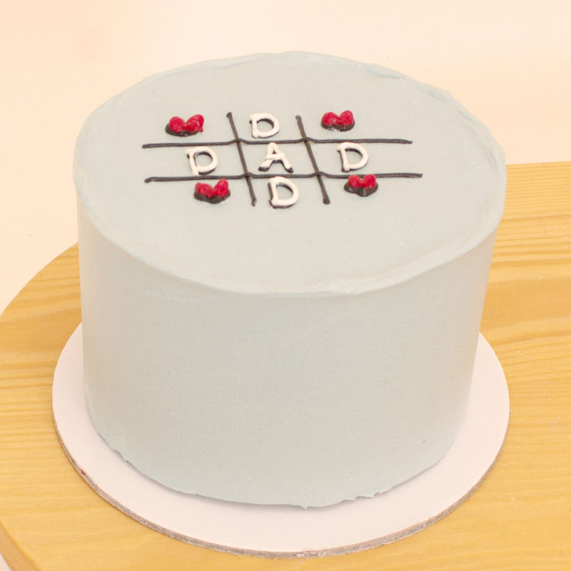 Ninos Cake Dad Tic-Tac-Toe Cake