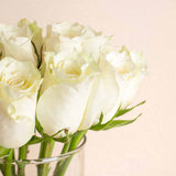 White Flower Vase | 15 Rose