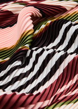 Mango Printed Pleated Scarf with Flowrista Petite Vibrant Hat Box