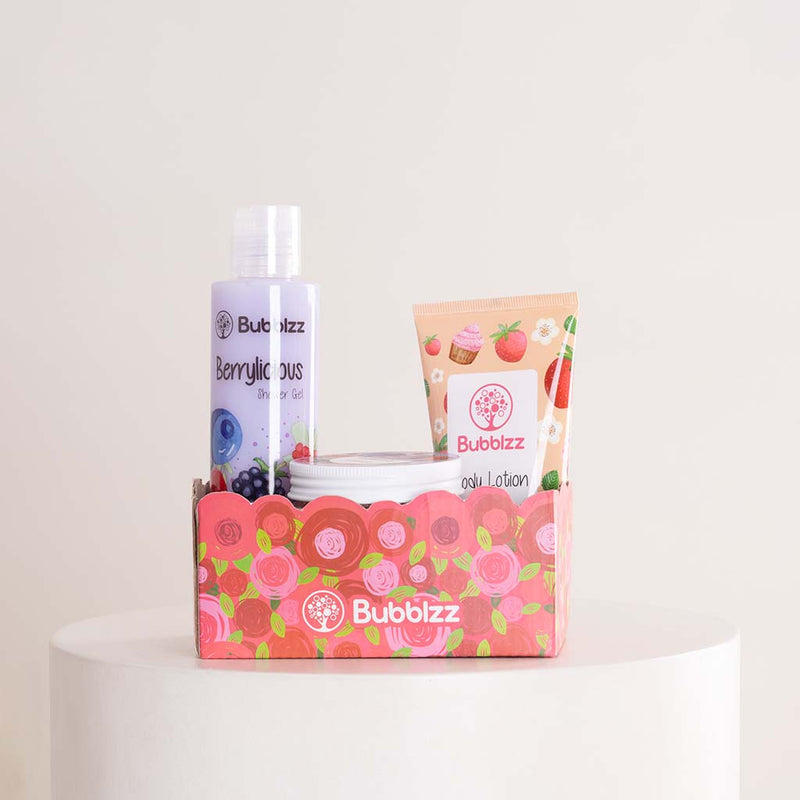 Bubblzz Berrylicious Body Care Gift Box