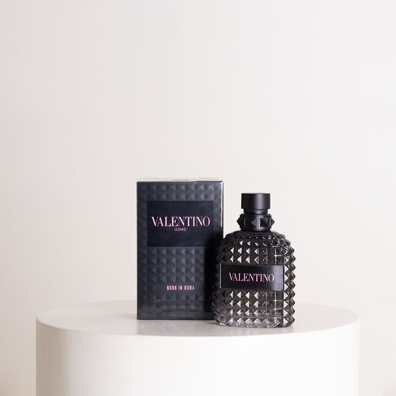 Valentino Uomo Born In Roma Eau de Toilette & Red Roses Bouquet