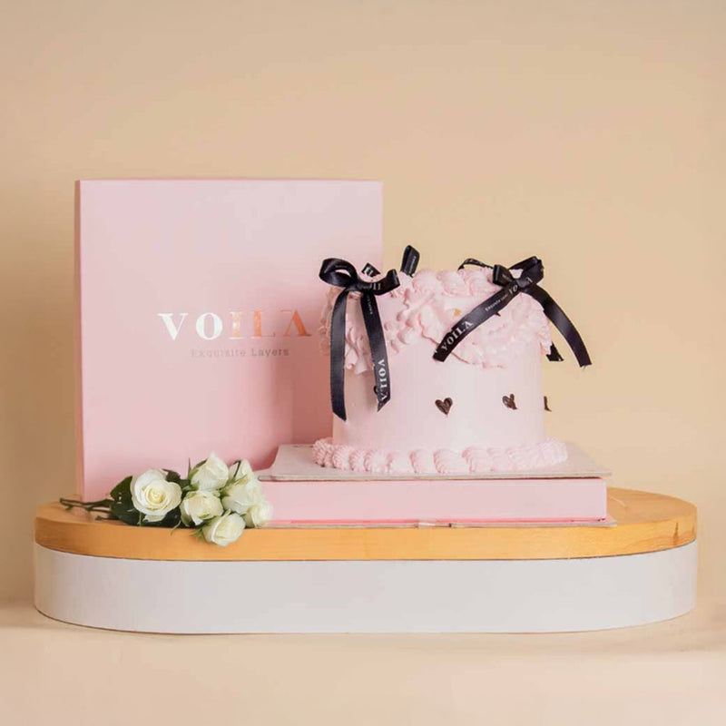 Voila Blush Cocoa Cake