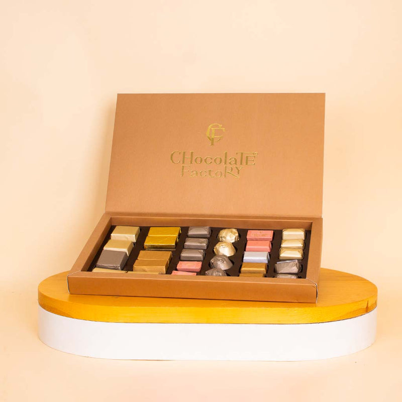 Chocolate Factory Luxe Box – 28 Pieces