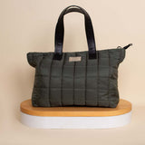 Pavo Tote Bag Handbag - Olive Green