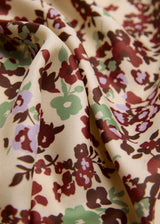 Mango Floral Print Scarf with Flowrista Red Roses Basket
