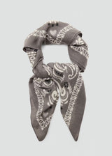 Mango Paisley Print Scarf with Flowrista Exquisite Pink Roses Bouquet