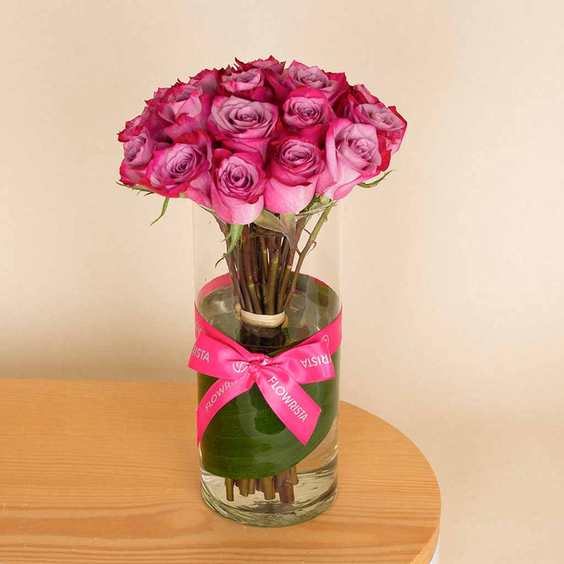 Passion Vase | 15 Rose