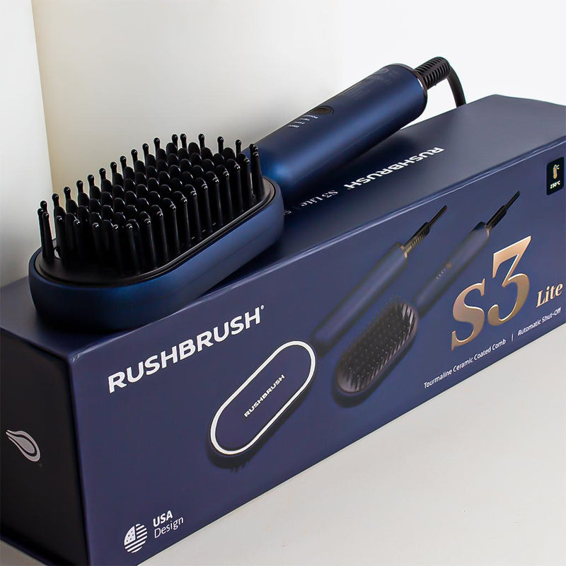 RUSHBRUSH S3 Lite | Glamorous Straight Hair in One Pass
