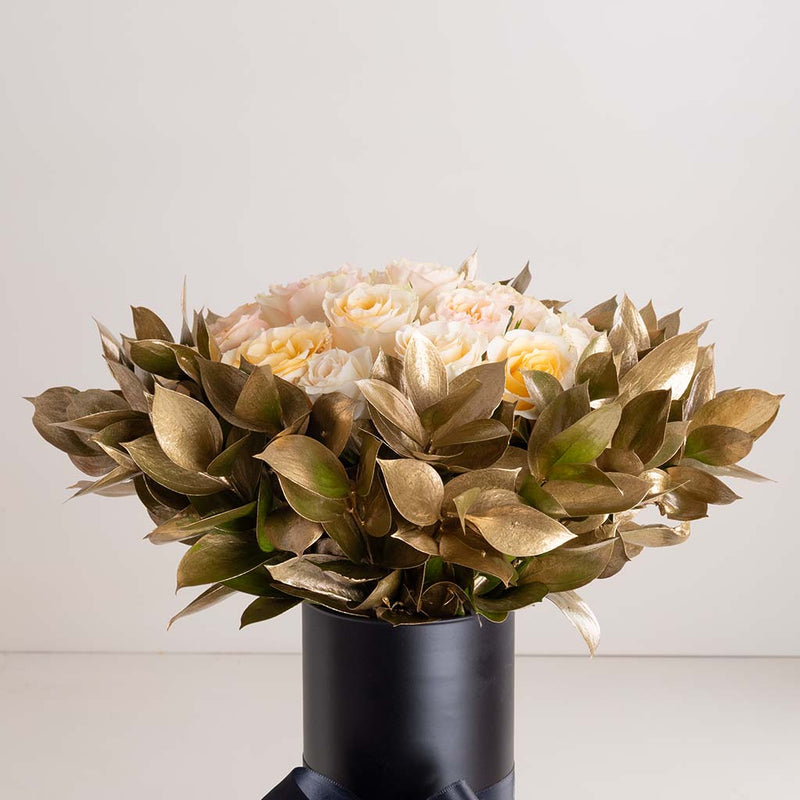Golden Whisper Vase