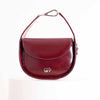 Cocan Half-Moon Bag — Burgundy