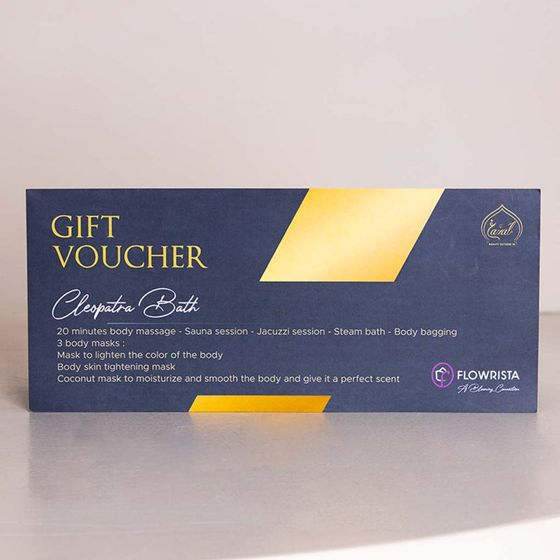 Ghazal Spa Cleopatra Voucher – Full Massage Session