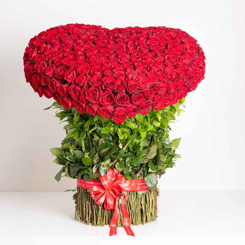 Eternal Love Red Roses | 300 Roses