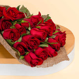 Flowrista | Red Roses Bouquet – 20 Stems