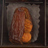 Zadna Special almond dates 20 pieces And Deep Purble Bag