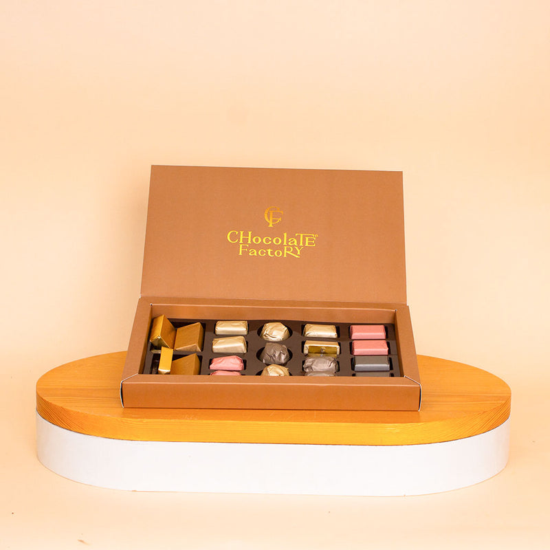 Chocolate Factory Luxe Box – 19 Pieces