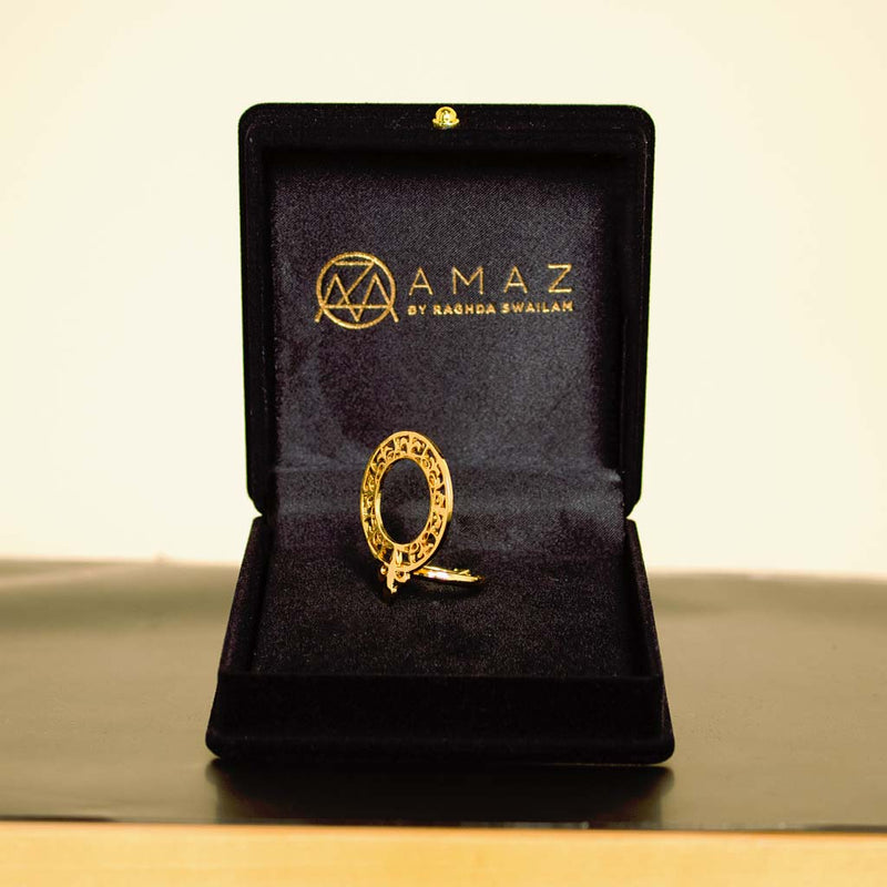 Amaz Cicular Ring