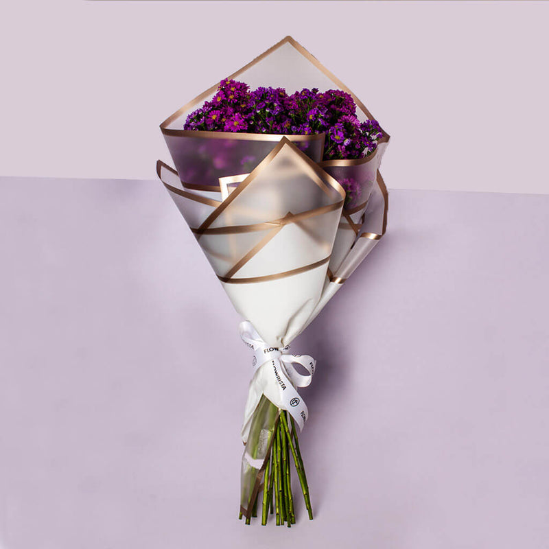 Flowrista Purple Chrysanthemum Bouquet