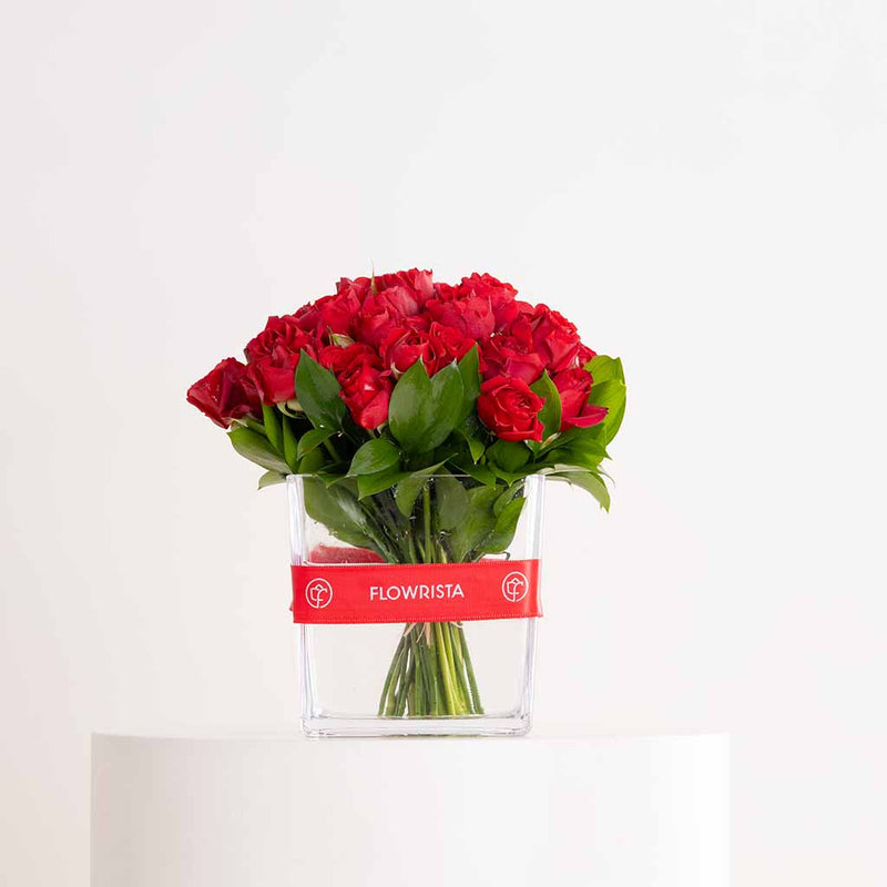 Mini Rouge Romance Vase
