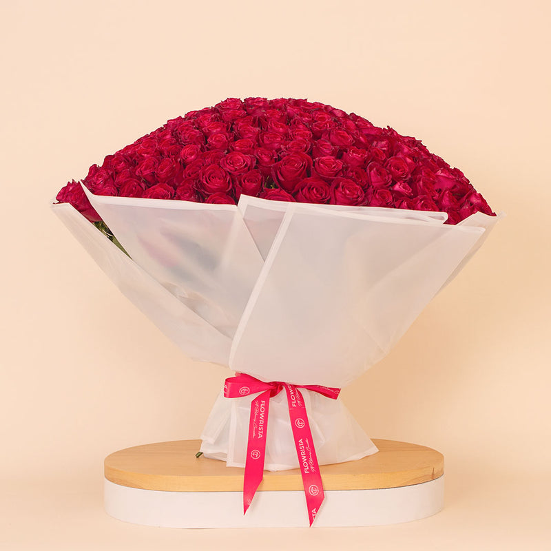 Flowrista | 250 Red Roses Grand Bouquet