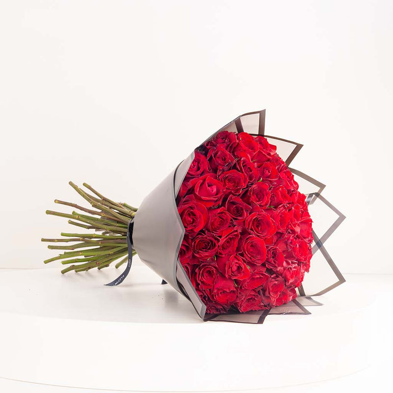 50 Red Roses Luxury Bouquet