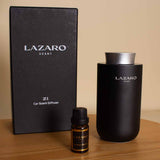 Lazaro Z1 Car Scent Diffuser Black and 25 Red Roses