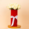 White Glow Vase - 20 Stems