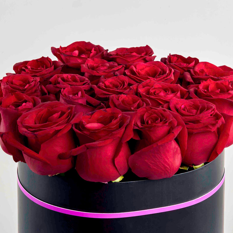 Luxurious Box of Red Roses