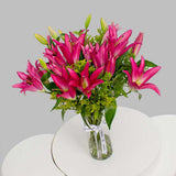 Pink Lily Vase
