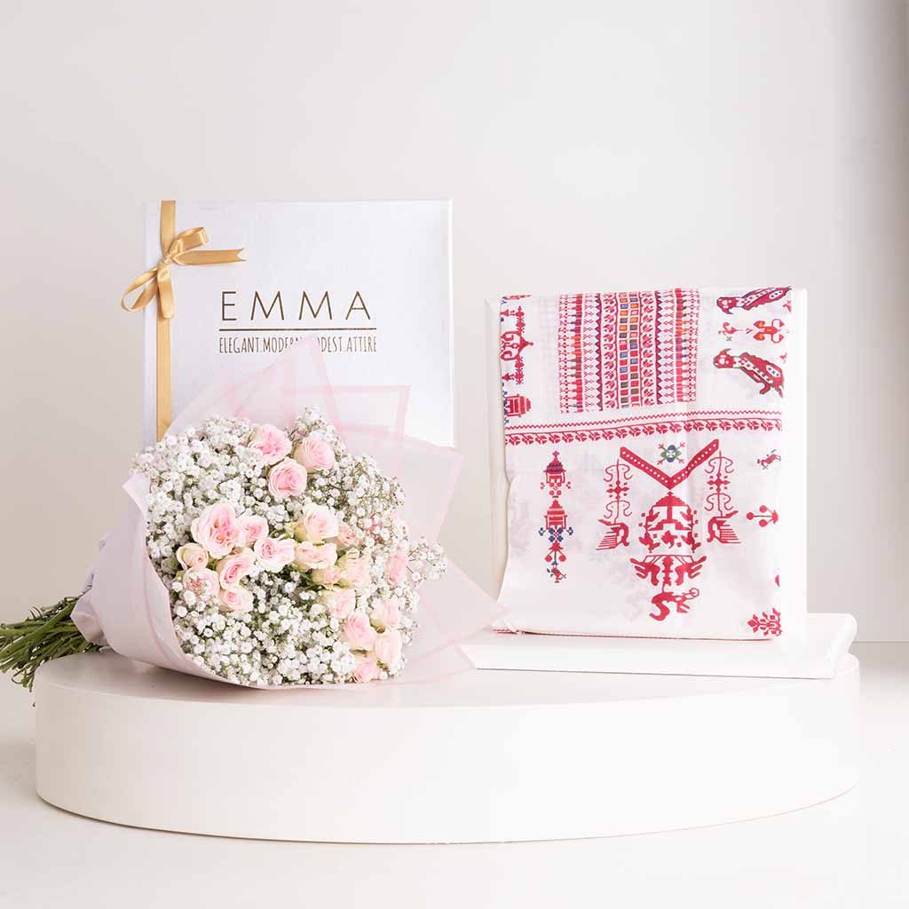 EMMA Persian Queen & Quiet Love Bouquet