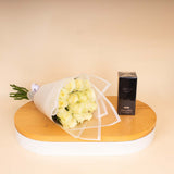 Giorgio Armani Code for Men 125 ml & White Roses Hand Bouquet