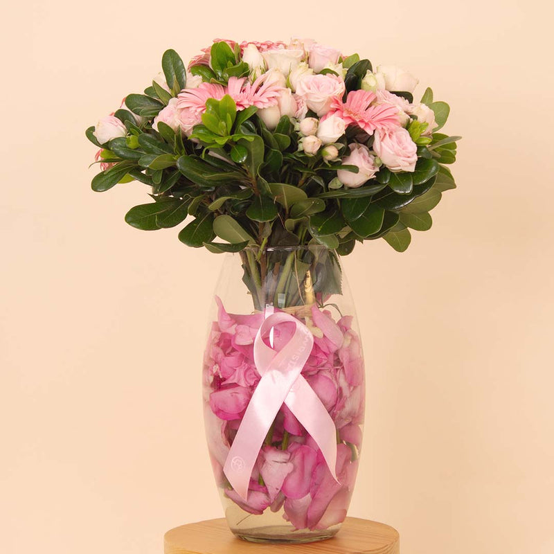 Flowrista | Gerbera & Baby Rose Vase