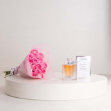 Lancôme La Vie Est Belle Eau de Parfum 100ml & 15 Revival Roses Hand Bouquet