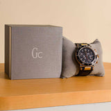 GC Sport Men Chronograph Watch | Red rose vase
