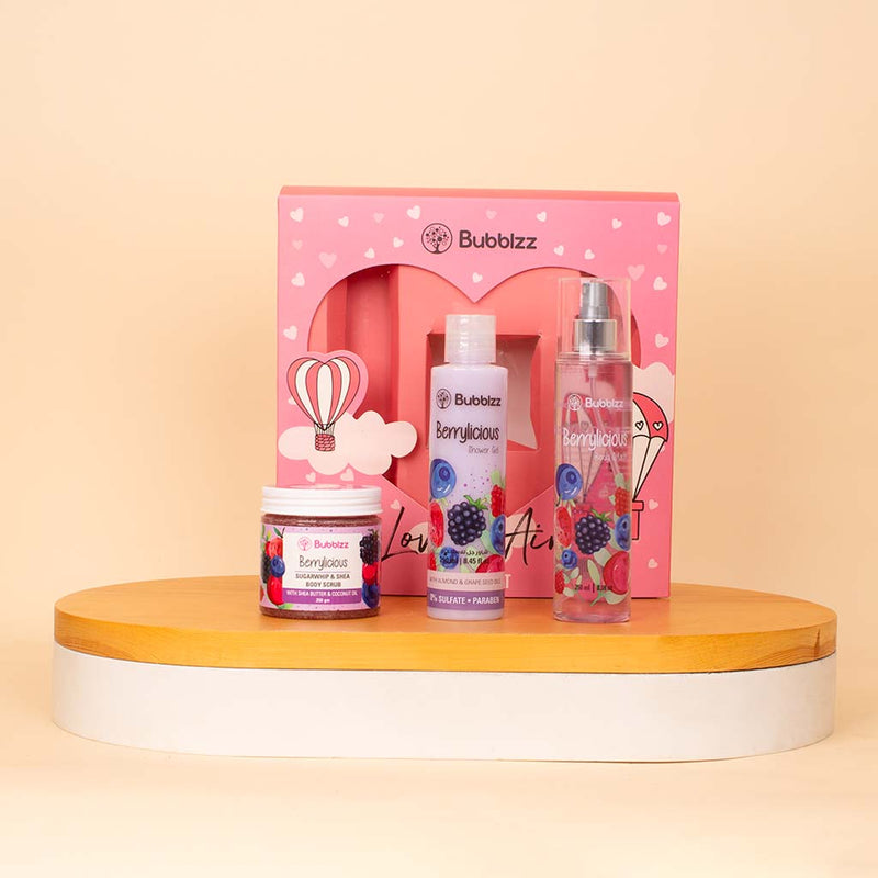 Bubblzz Love Is In The Air Beauty Kit Berry
