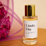 Nuit Lindo Dia Perfume & 15 Pink Roses