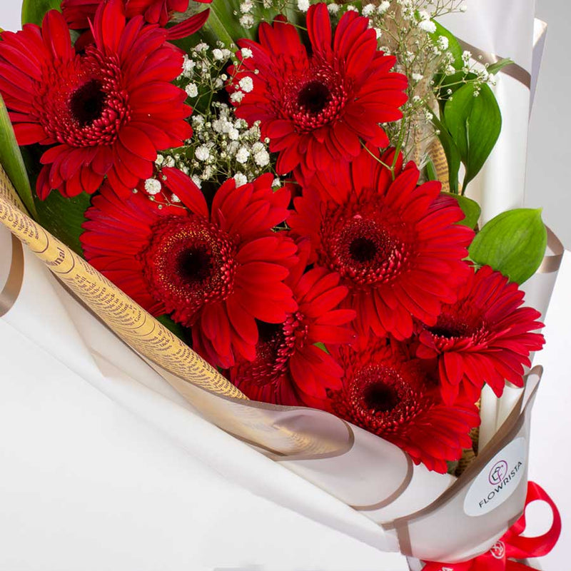 Red Gerbera Bouquet