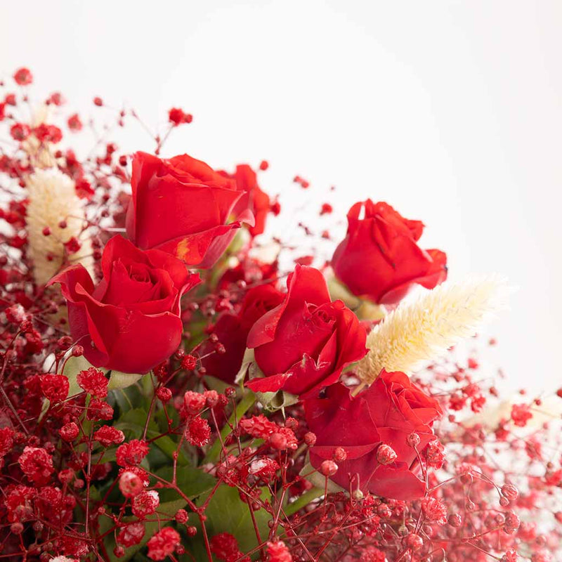 Scarlet Air Vase