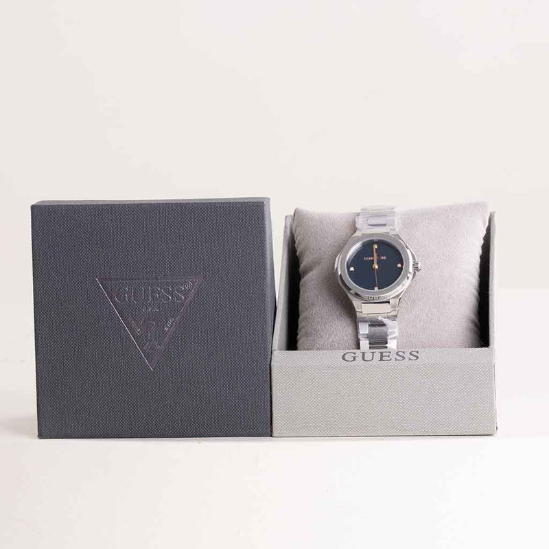 CERRUTI 1881 Lucardo Navy Blue Watch & Revival Roses Bouquet