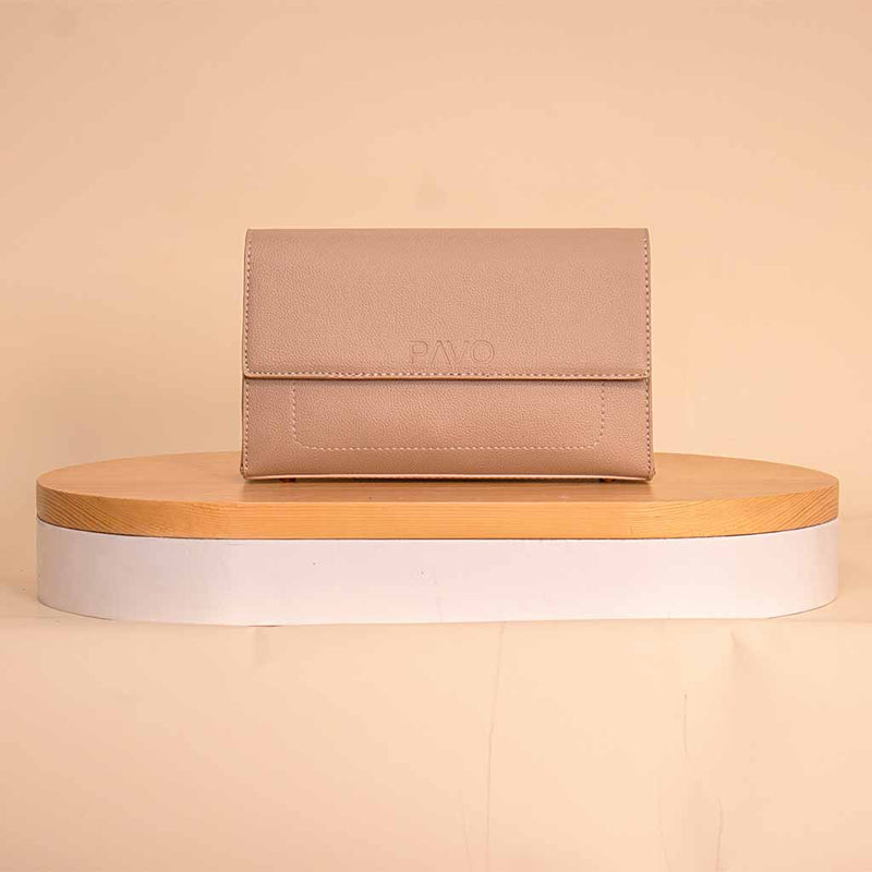 Pavo Beige Handbag