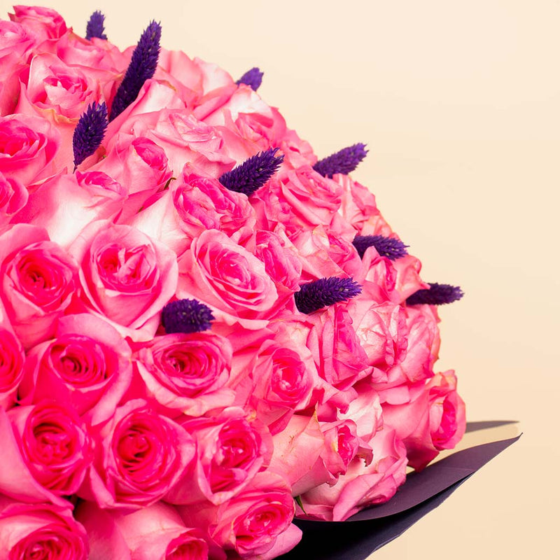 Dreamy Pink Bouquet | 200 Rose