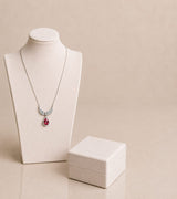 Silvara Angel Wings Necklace & Colorful Roses Bouquet
