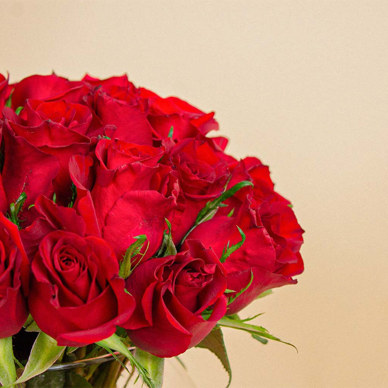 Endless Love Flower Vase | 30 Red Rose