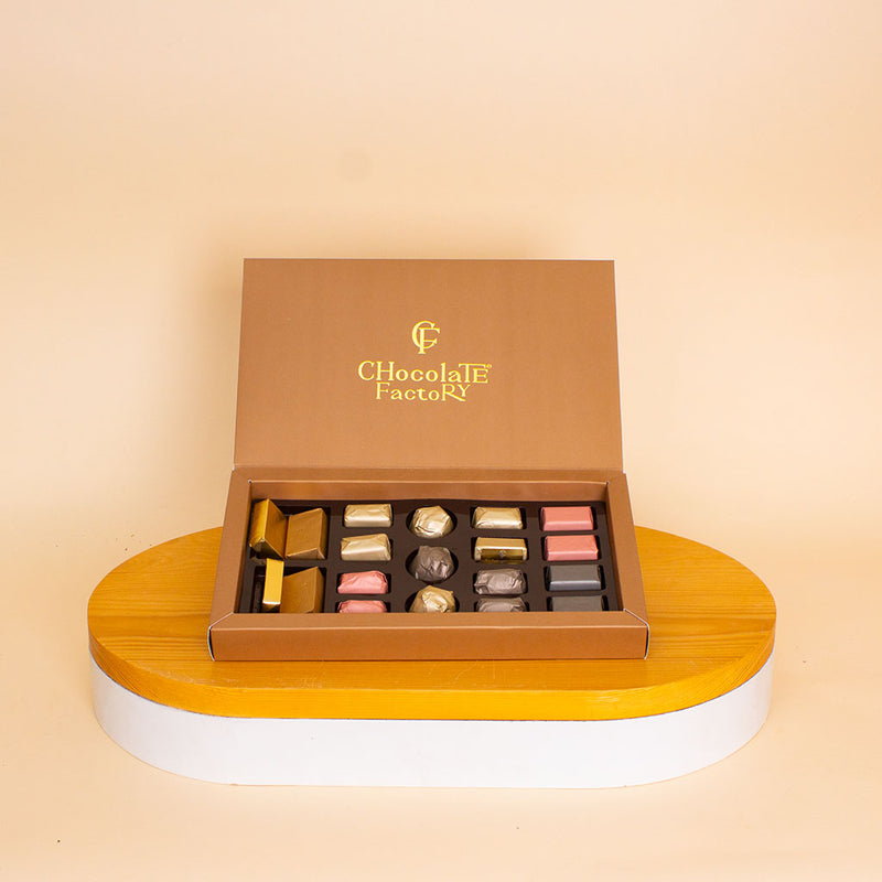 Chocolate Factory Luxe Box – 19 Pieces