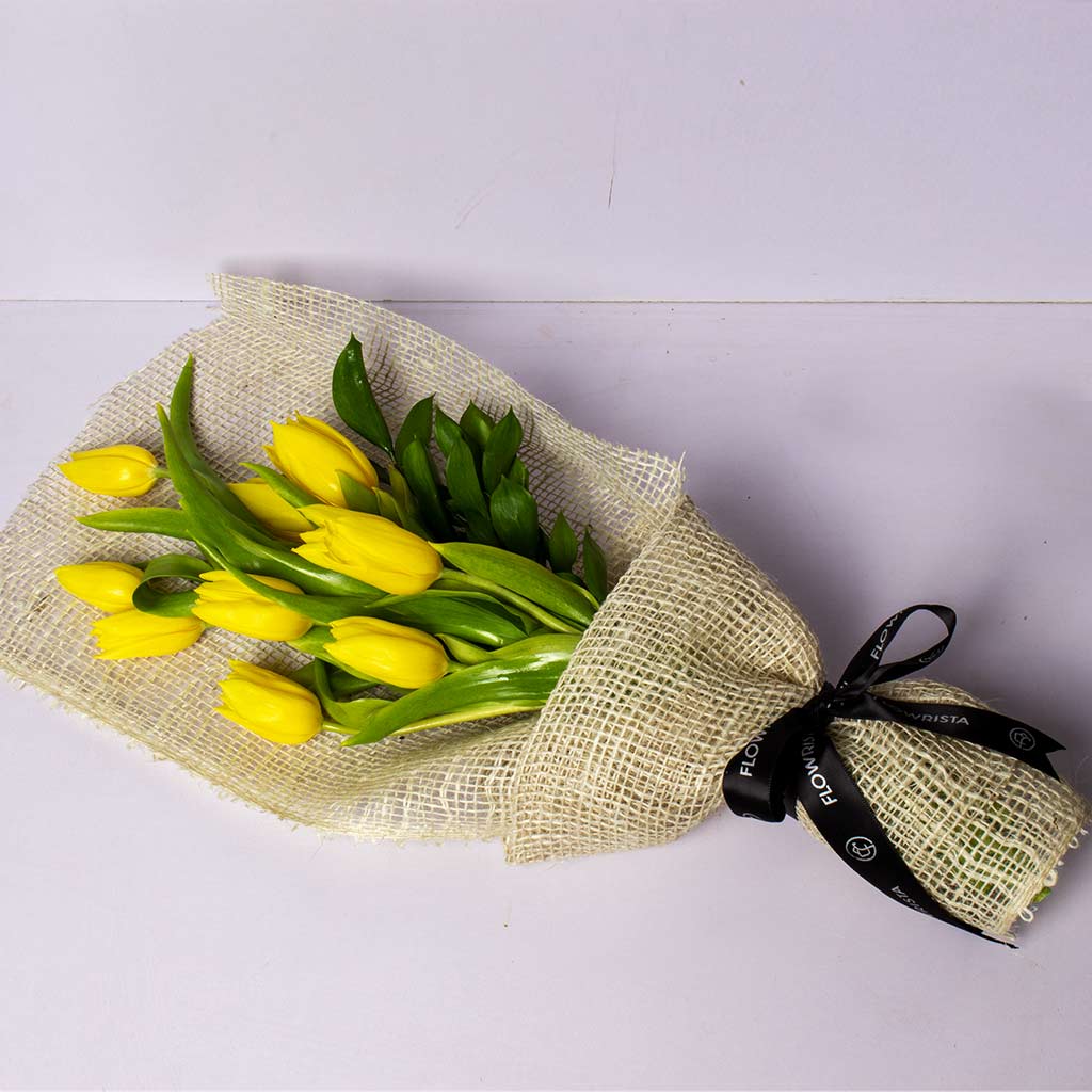 Yellow Tulips Bouquet