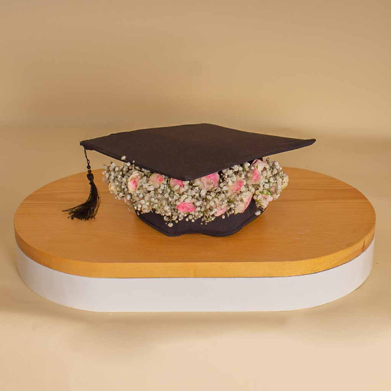 Floral Graduation Cap