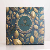 Crioro Premium Stuffed Medjool Dates - 25-Piece & White Roses Vase