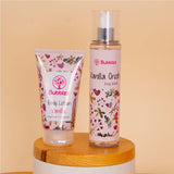Bubblzz Vanilla Body Care Collection & Red Roses Vase