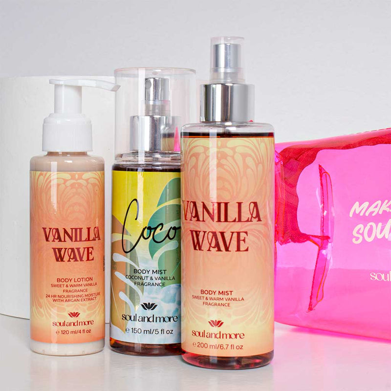 Soul & More Bali Collection: 3-Piece Body Care with Exotic Scents
